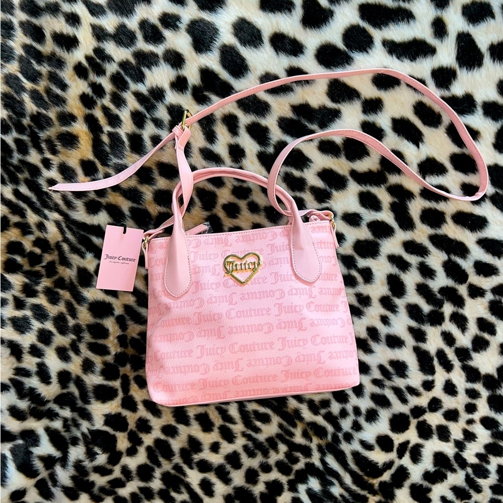 Y2K pink juicy couture purse